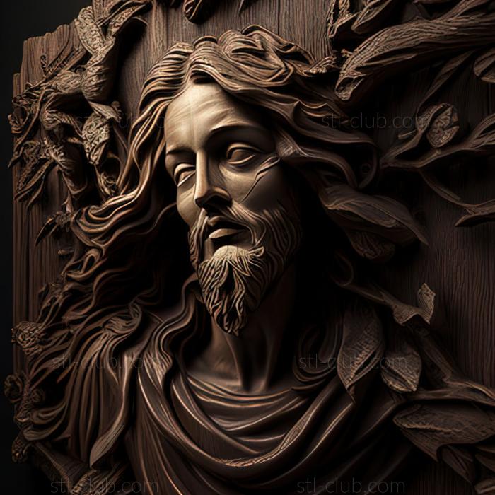 3D model st jesus (STL)